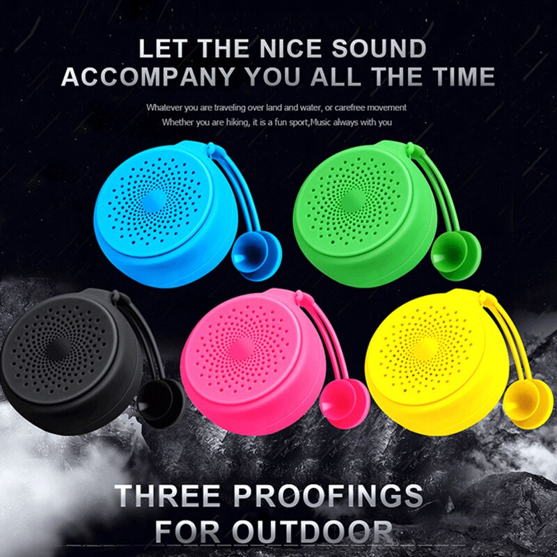 MINI haut-parleur Bluetooth B12, sans fil, étanche, Portable, caisson de basses, pour extérieur, salle de bain, lecteur HIFI étanche