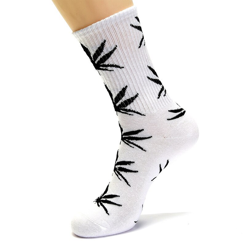 5 Paren/partij Herfst Winter Leaf Warm Katoenen Sokken Mannen Casual Crew Sokken Huf Sokken Mannelijke maat 40-45