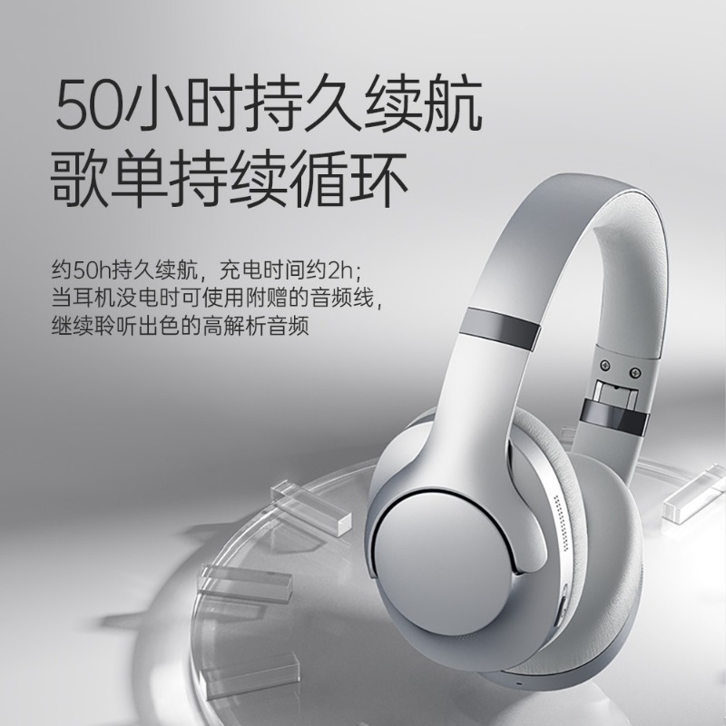 2025 novos fones de ouvido Bluetooth sem fio montados na cabeça com alta qualidade de som e fones de ouvido estéreo de redução de ruído ativo