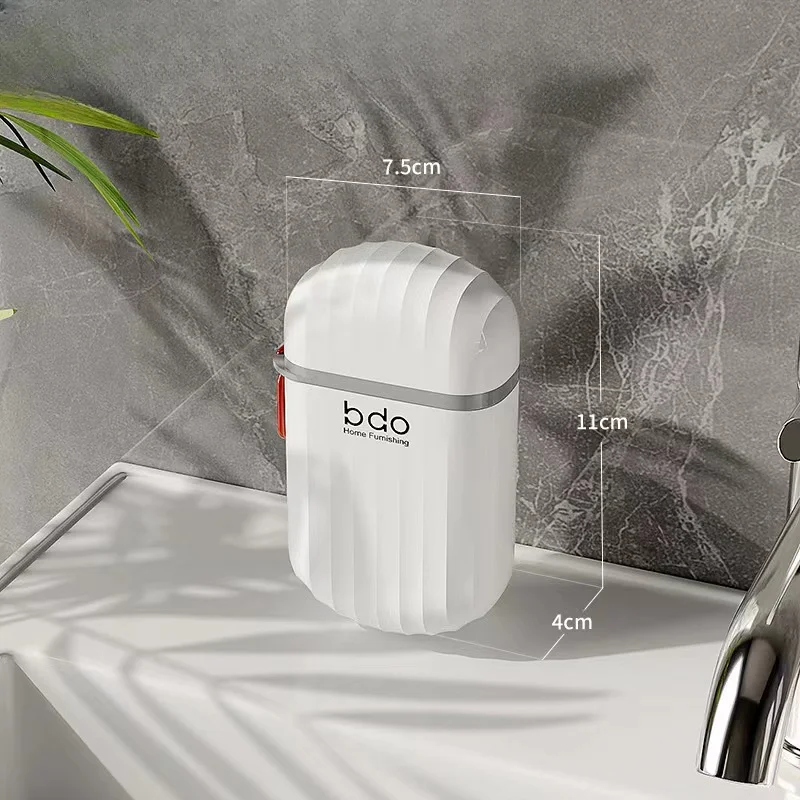 20 stk. bærbart såpeetui i plast til reise, oppvaskbrett, reisesåpeskål med avløp, bærbar såpeholder med lokk