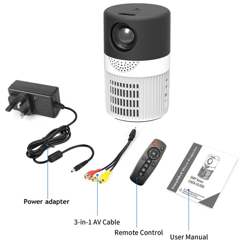 1080P High Definition Draagbare Movie Projector Home Theater Video Projectoren Geschikt Voor Hdmi Vga Usb Laptop Smartphone