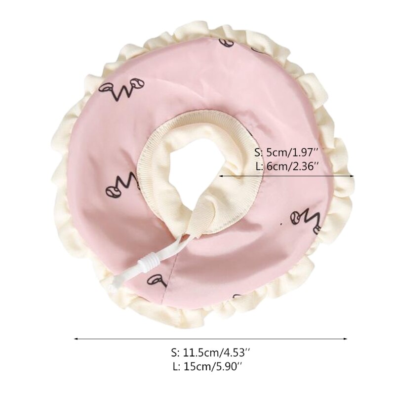 Hamster Protection Cone Neck Recovery Collar Small Animal Elizabethan Collar Y1QB