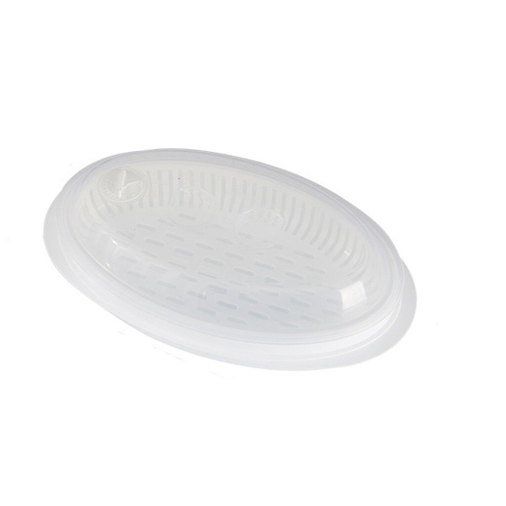 Kitchen Craft Microwave Fish Steamer - Plastic Microwave Container for Fish Steamed fish container with lid for microwave oven: Default Title