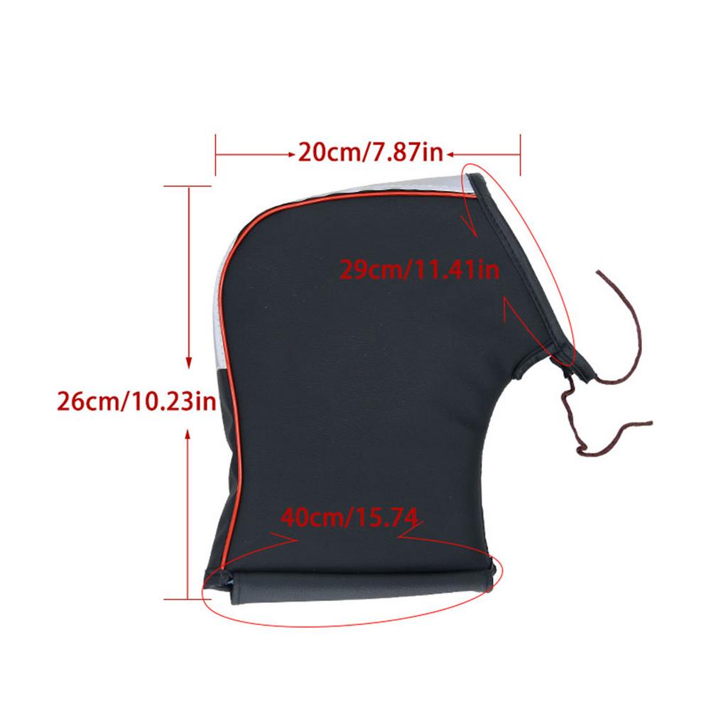 Motorfiets Stuur Handschoenen Grip Covers Moffen Met Reflecterende Strip Winddicht Waterdicht Warm Bike Motorbike Hand Cover