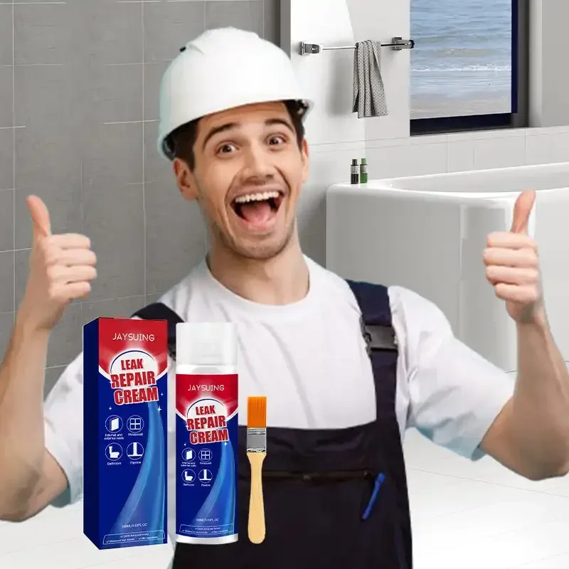 Zexef läckagereparation vattentät tätningsmedel superstark bindning hushållstätningsreparationsverktyg kraftfullt tätningsmedel krämbeläggning flytande spray