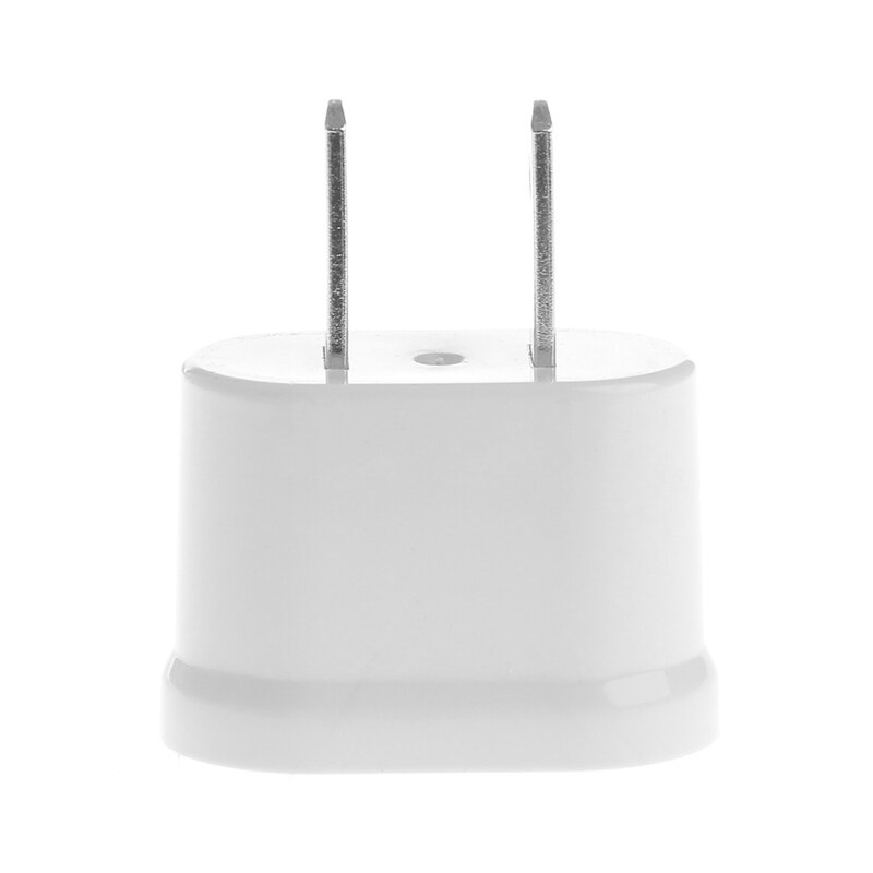 EU Female To US Male AC Power Plug Converter Worldwide Travel Charger Adapter