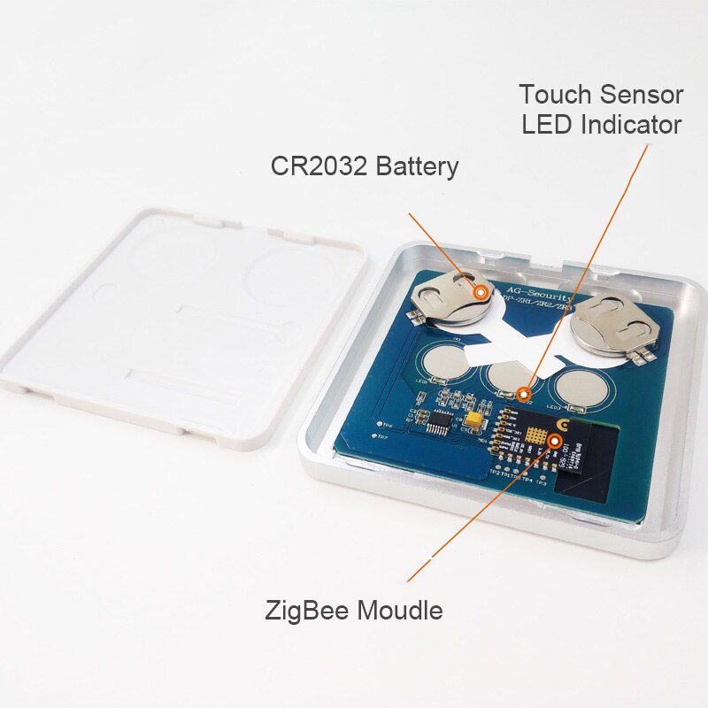Tuya ZigBee Batterie Schalter, Szene Tafel Schalter Eine Geschmack Automatisierung Arbeits mit TuYa ZigBee Hub, eine-klicken verknüpfung