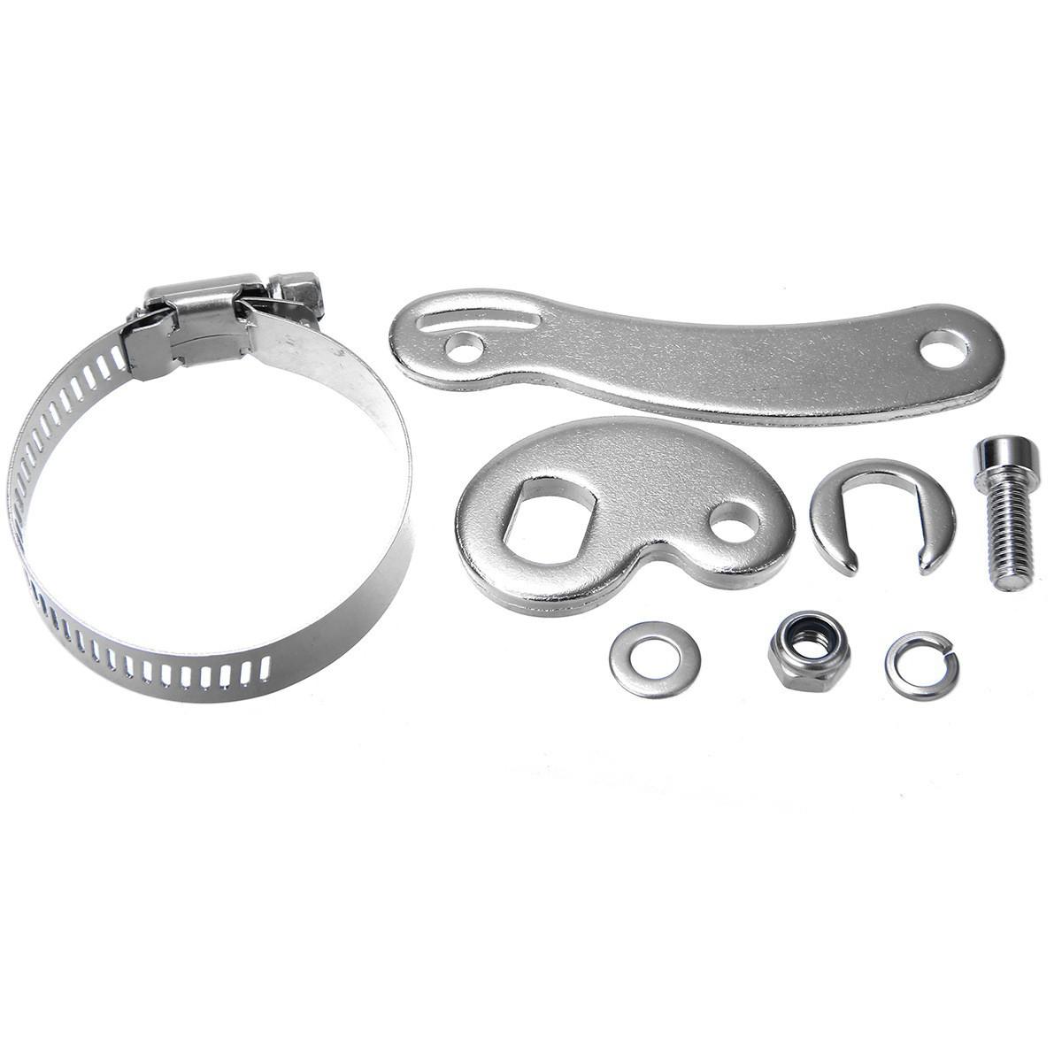 10*14mm Electric Bicycle Accessories Universal E-Bike Electric Bicycle Torque Arm For Front Or Rear Use: Light Grey