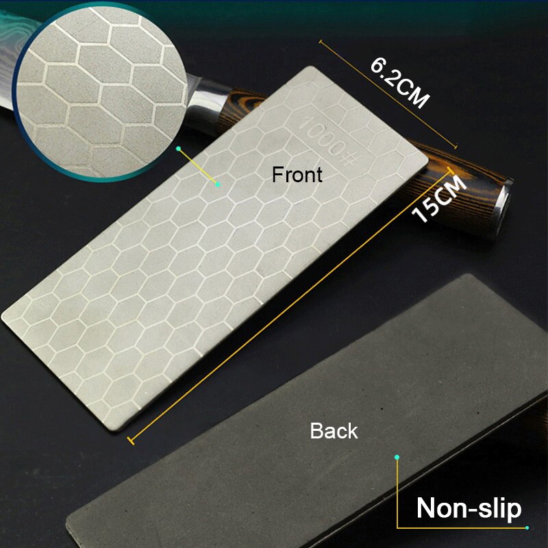 1/2/3/4pcs Diamond Knife Sharpening Stone 400# 600# 1000# 1200# Knife Sharpener Set Portable Honeycomb Whetstone Grindstone Tool