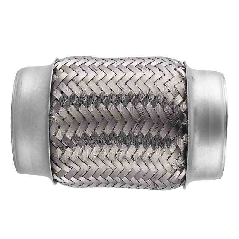 stainless pipe exhaust pipe connector Auto Stainless Steel Exhaust Flexible Pipe Repairing Replacement Tube 150x76mm/6x3in