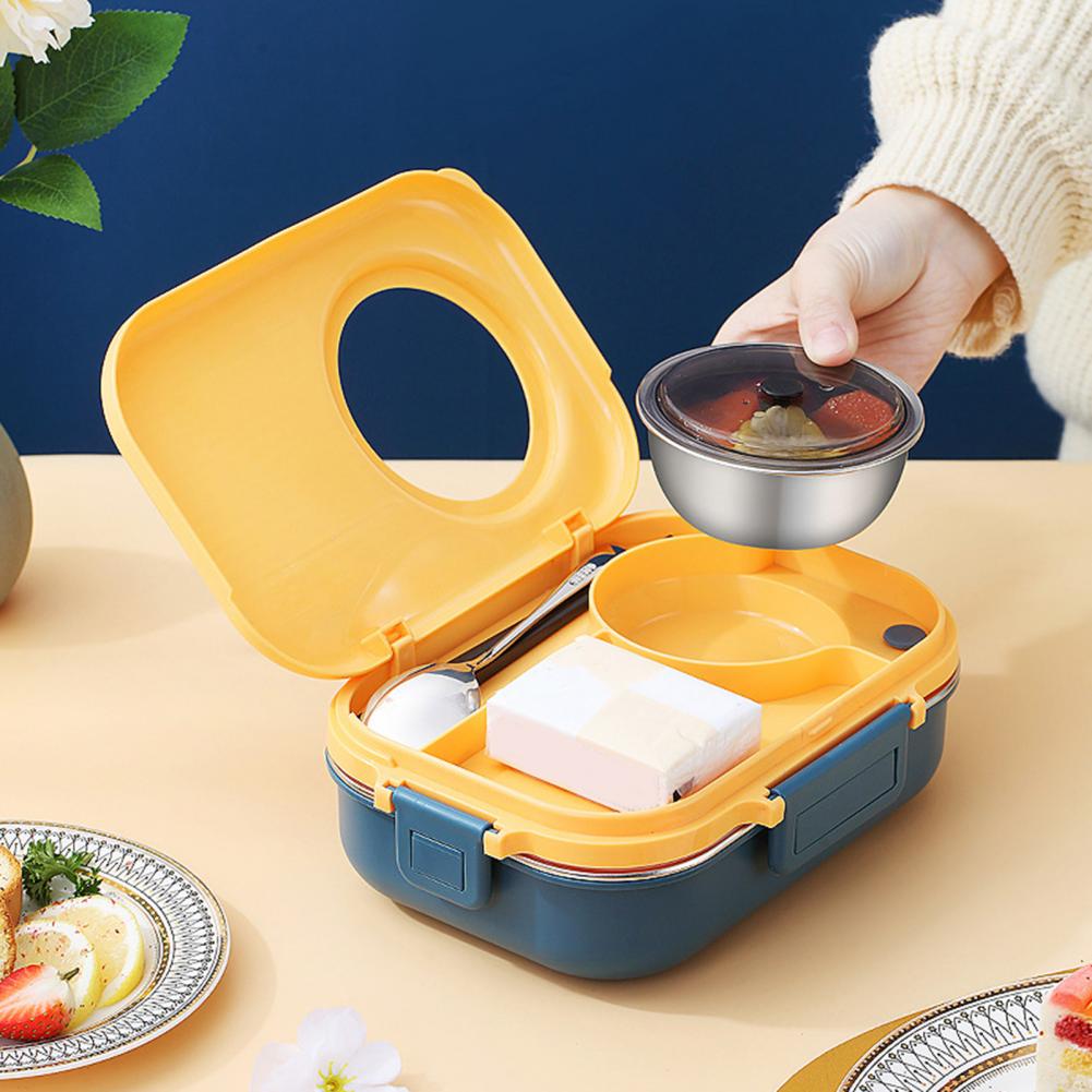 Camera Lunch Box For Kid School Bento Lunch Box 304 Stainless Steel Food Container Leak-Proof Lunch Container
