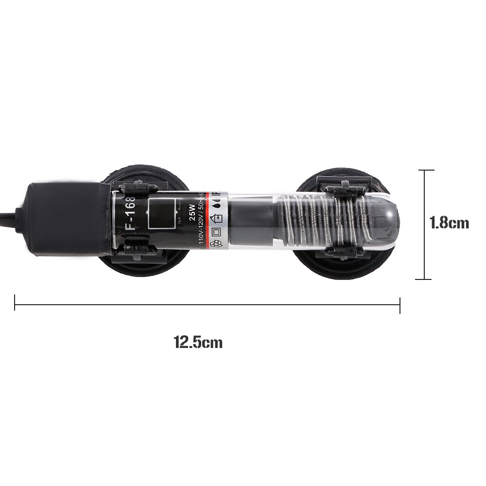 25/50W Aquarium Heater Submersible Automatic Thermostat Heater Fish Tank Water Heater Temperature Control Heating Rod
