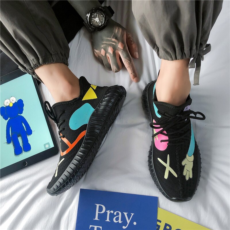 Summer Men Sneakers Breathable Men Shoes Slip On Sneakers For Men Cheap Men Loafers Shoes Without Laces