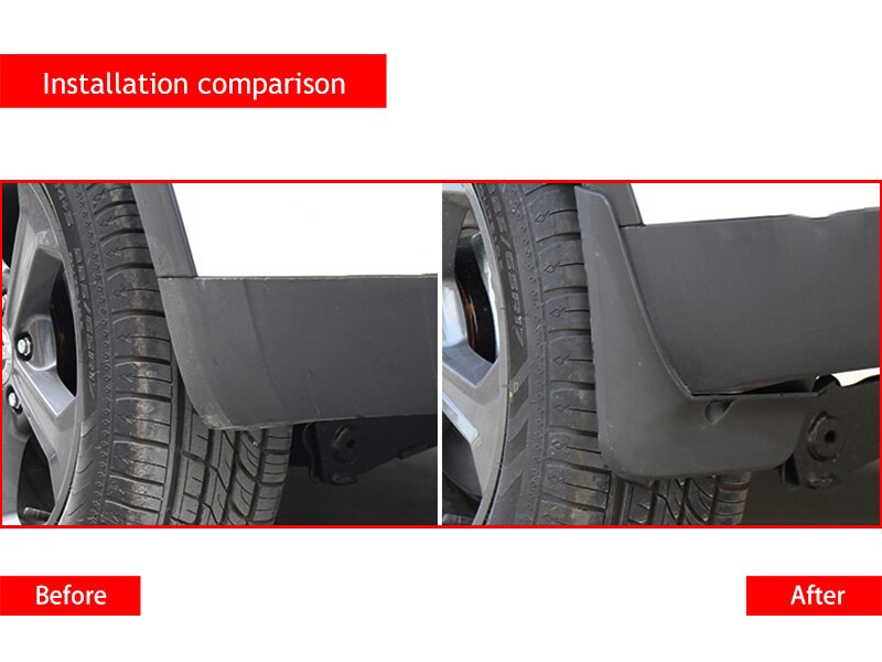 Auto Spatbord Voorspatbord Achterspatbord Auto Accessoires Styling 4 Stuks/set Voor Haval F7