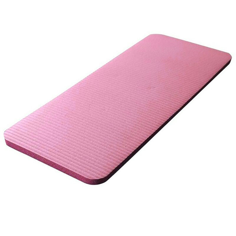 60 x 25 nbr yogamatta halkfri nbr pilates yogamattor hem hälsa träning fitness meditation pad gym träning fitness 5 färger: Rosa