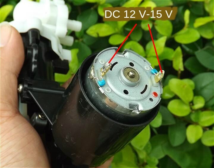 Disassemble Micro High Pressure Water Pump Self-Priming Piston Diaphragm Pump Small Pressure Pump DC 12V Water Pump