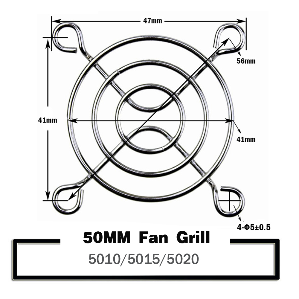 Griglia per ventola di raffreddamento Reti in ferro metallico per ventola del computer 30mm 40mm 50mm 60mm 70mm 80mm 90mm 120mm 135mm 140mm 170mm 200mm Griglia per ventola: 1mm / Blue
