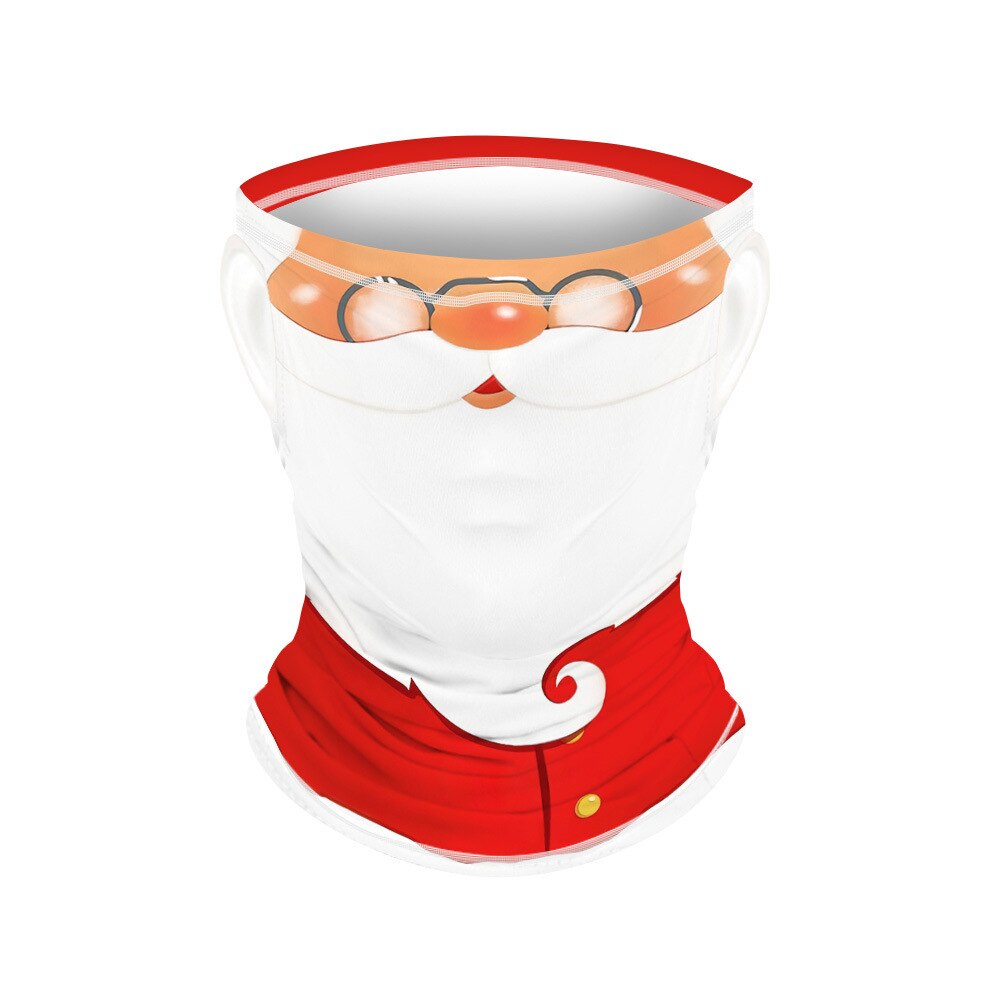 Kinderen printen stofdichte rijoren magische hoofdband multifunctionele kerstbaard sjaals ademende bandana's: 005 / Ik