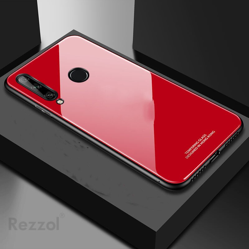 Für Huawei Honor 9X Premium Fall Gehärtetes Glas Harte Rückseitige Abdeckung Für Huawei Ehre 9X Telefon Fall Silikon Rahmen Fundas