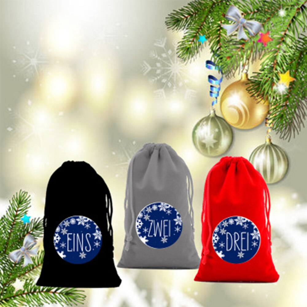 24 kpl tee itse joulukuvio adventtikalenteri karkki gif pussit riippuvat koristeet köydellä aikuisille ja lapsille