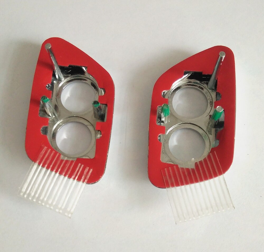SKTOO For Chrysler 300c Chrome Headlamp Headlight Water Spray Nozzle Cover Front Bumper Jet Cap