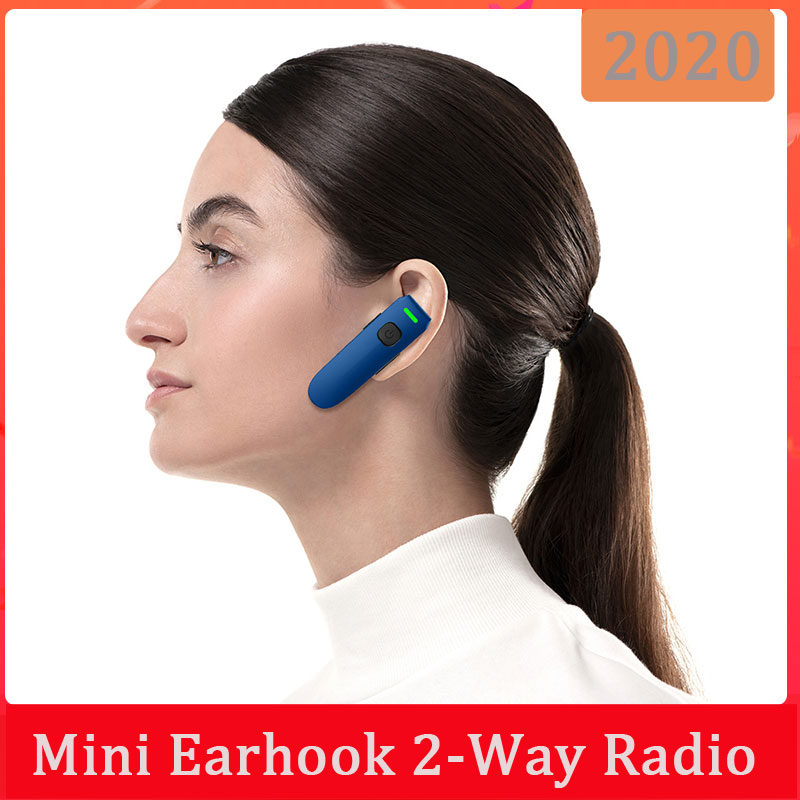 Mini talkie-walkie sans fil, Bluetooth, interphone, Salon de beauté, Restaurant, hôtel, crochet d'oreille, Radio bidirectionnelle