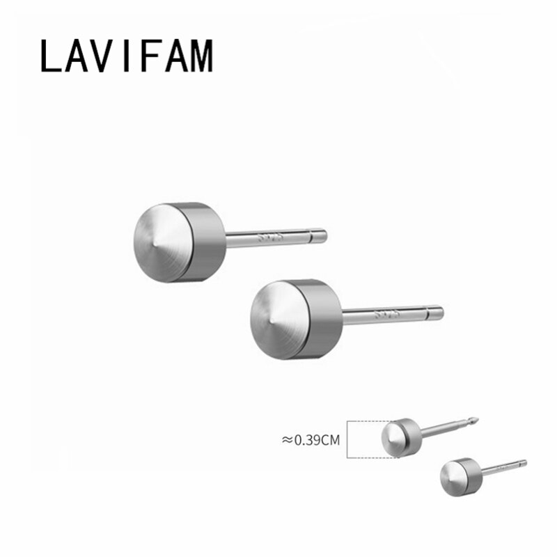 100% 925 geometrische ohrstecker aus sterlingsilber, Ideal für schüler und freundlicher, sterben schlafen, ohne sterben Original-ohrringe herauszunehmen