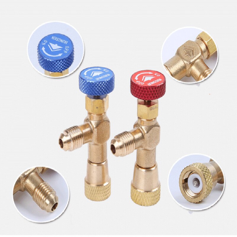 Hs Code Adapter Valve HS R410a R22 Refrigeration Tool Air conditioning S... – Grandado