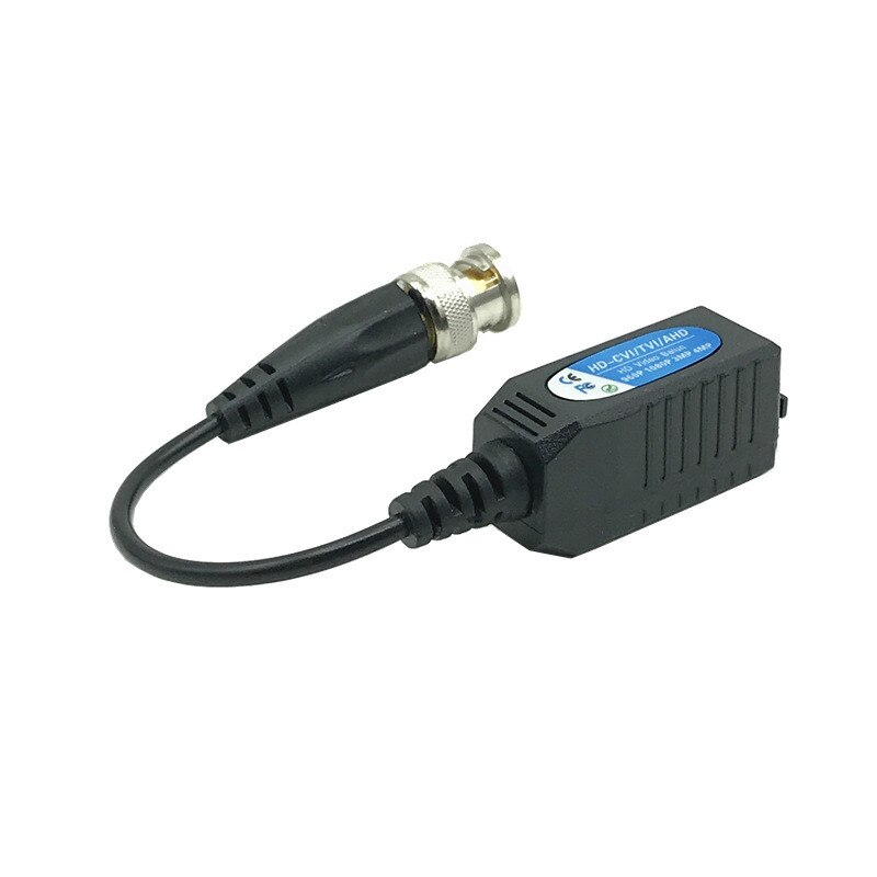 HD BNC Balun de vídeo 5MP 4MP 3MP 960H 1080P 720P retorcido y transceptores de fibra óptica UTP Cat5 HD CVI TVI AHD Cámara