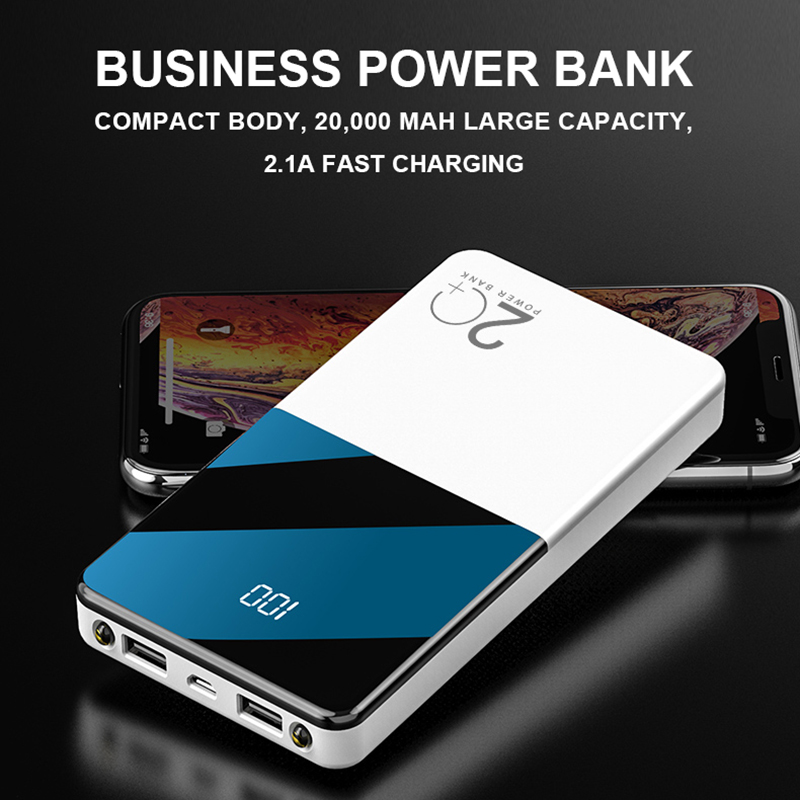 Power Bank 20000 mAh Tragbare Lade Poverbank Handy Externe Batterie Ladegerät Power 20000 mAh für Xiao mi mi