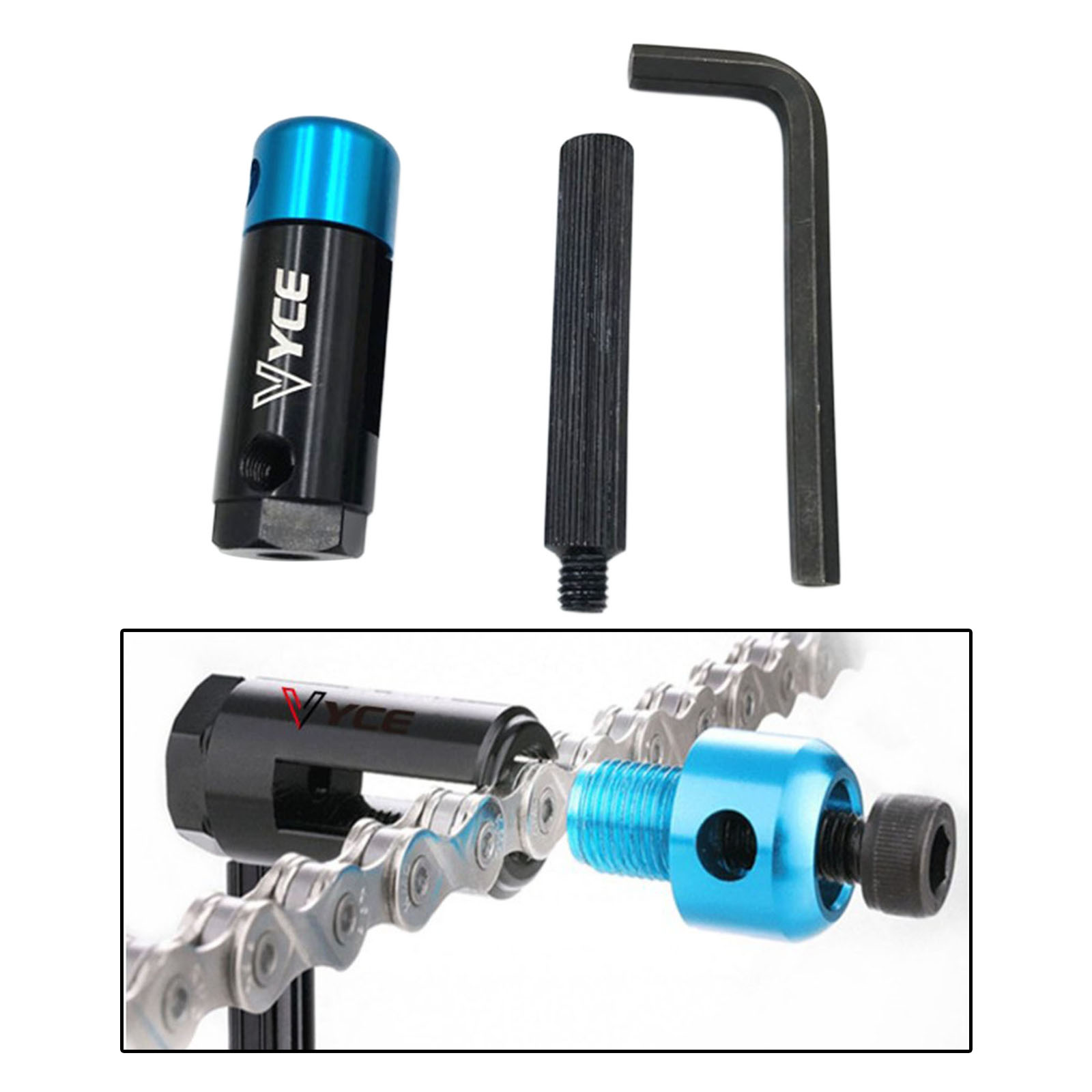 Mini Chain Splitter Cutter Breaker Tool Fiets Ketting Gesp Pin Removal