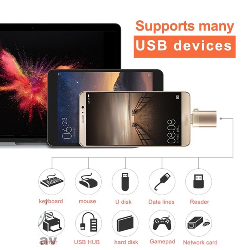 Rodzaj USB C adapter OTG USB 3.1 typ C męnarty na USB 3.0 kobiet danych konwerter OTG robić tabletu bardzo ciężko napęd dysku dysk Lampa błyskowa mysz USB