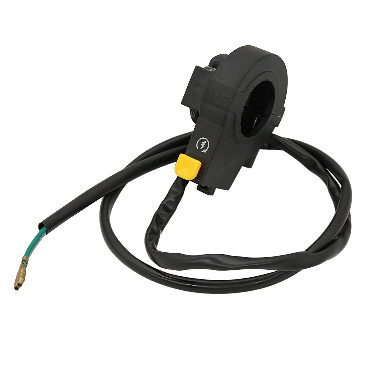 Empuñadura Universal para manillar de motocicleta, interruptor de botón para Motor de 49cc, 66cc y 80cc, 22mm