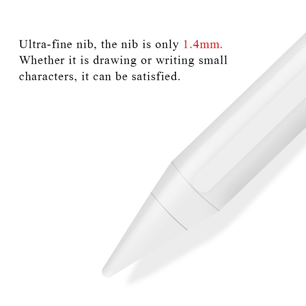 Magnetisk kapacitiv pen tilt trykfølsomhed stylus pen til ipad/ipad pro/ipad air ipad håndflade afvisning stylus pen