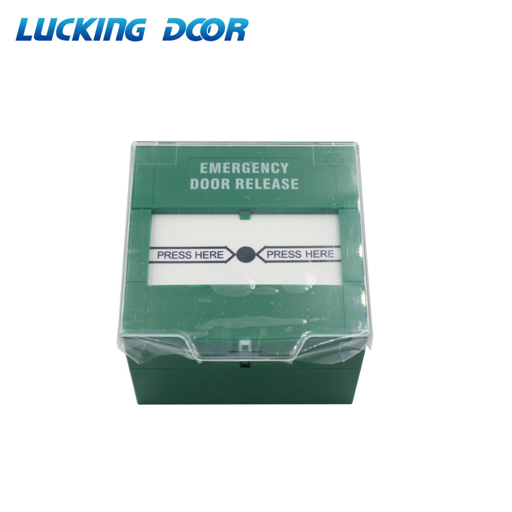 Glass Break Fire Alarm switch Fire Emergency Door Release Urgent Button RB86 Exit Release Switch With Cover
