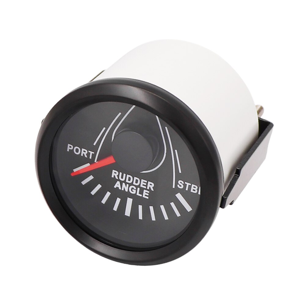 52mm Boat Rudder Angle Indicator Gauge 0-190 ohm With Rudder Angle Sensor Waterproof Gauge 12V 24V: BN