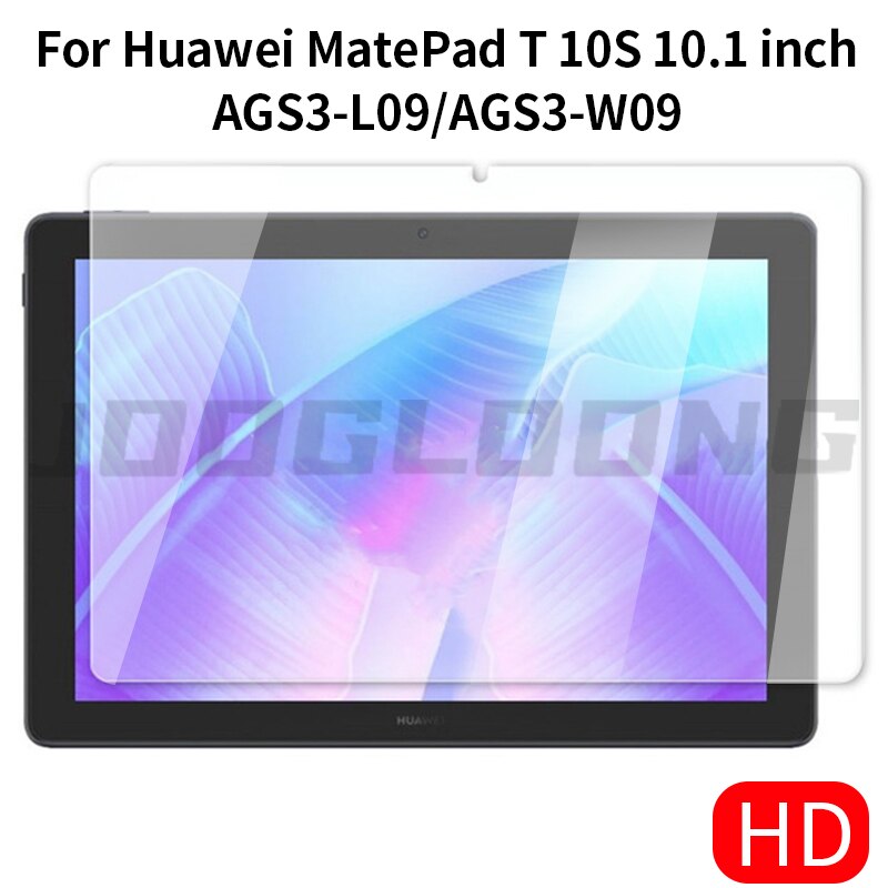 Tempered Glass For Huawei MatePad Pro 10.8 10.4 Inch Protective Glass For Mate Pad M6 8.4 V6 T10 T10S 10 Tablet Screen Portector: MATEPad T10S 10.1 HD