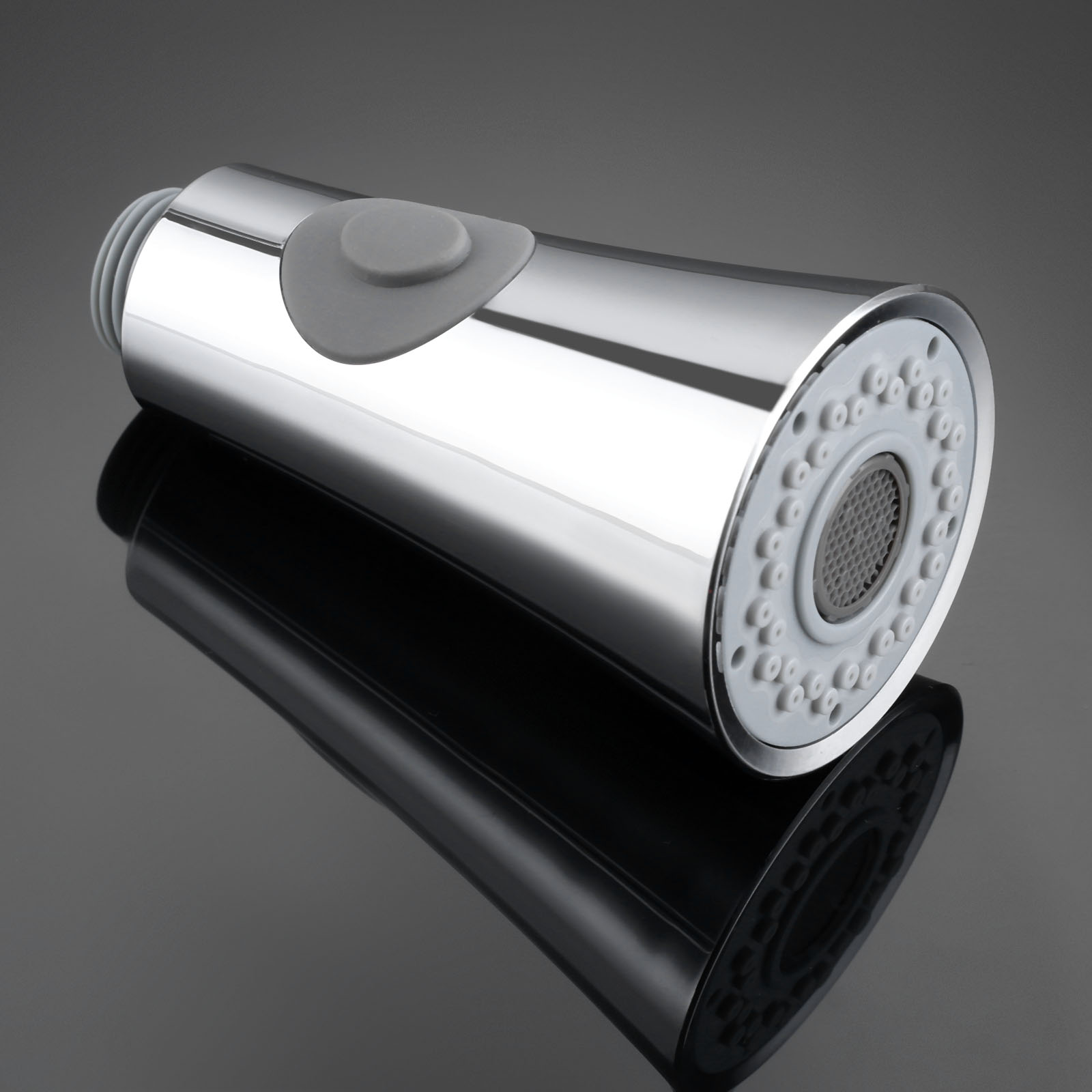 Zilver Water Kraan Spuit Tuiten Vervanging Douche Badkamer Aanrecht Pull-Out Schakelaar Douchekop 1/2 "Standaard Aansluiting