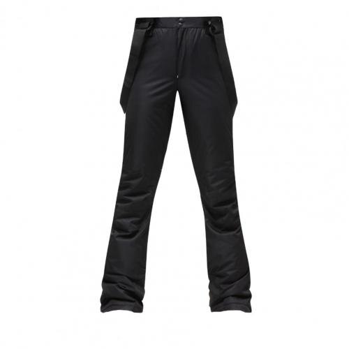 Snow Ski Pants Waterproof Insulating Protection Snow Trousers Women Windproof Breathable Snow Skiing Pants for Snowboarding: Black / XL
