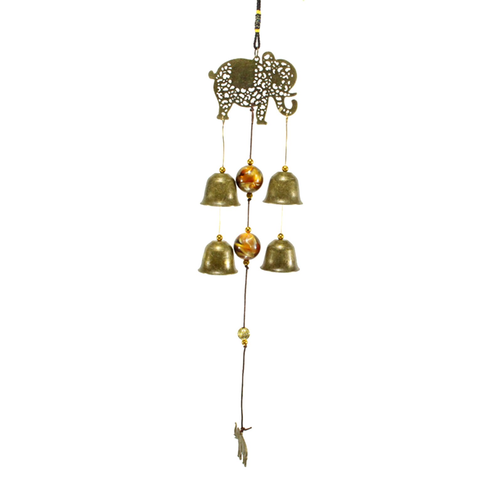 Retro Windgong Tuin Decoratie Outdoor Opknoping Hanger Balkon Thuis Wall Decor Uil Olifant Wind Spinner Dier Windspiel: Elephant