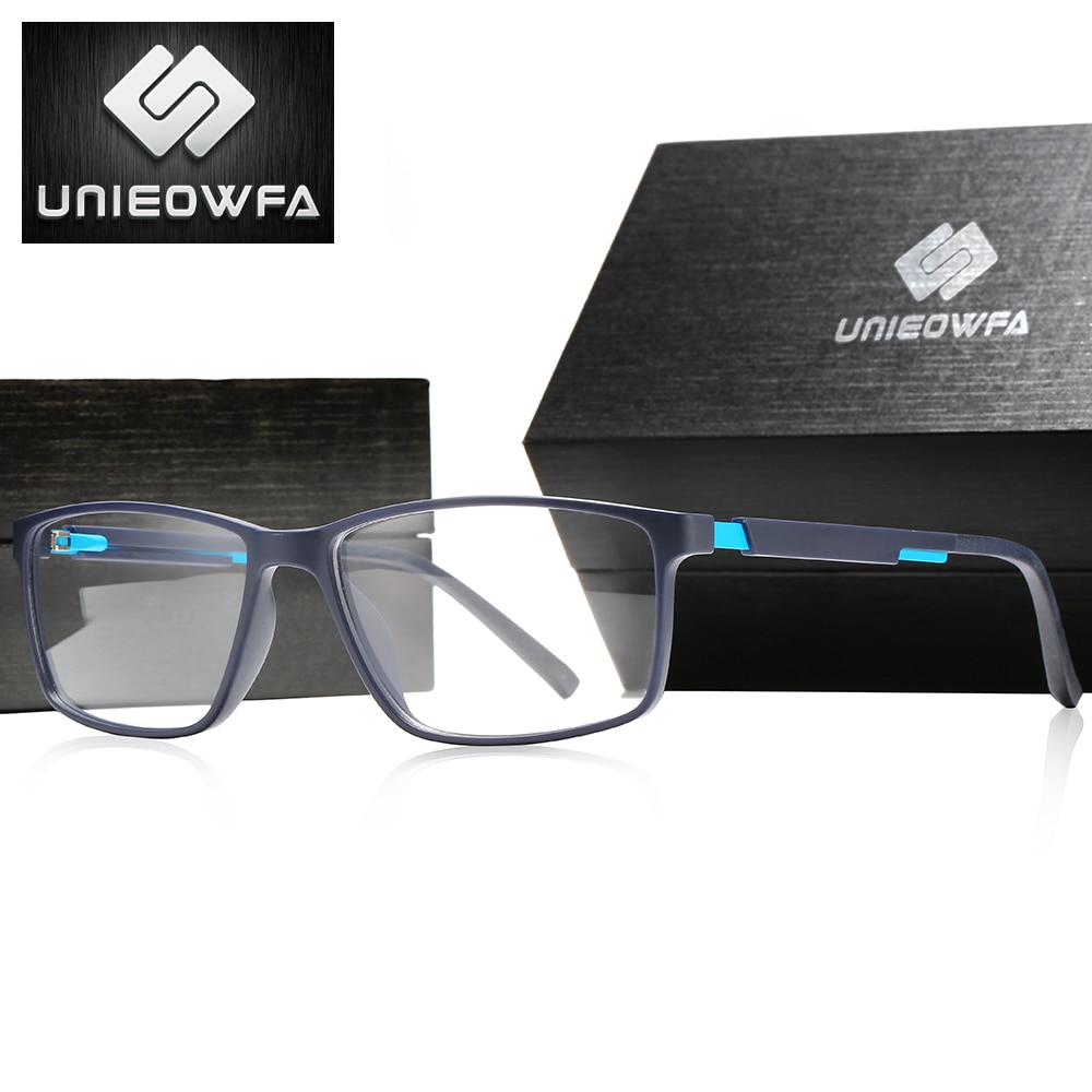 Optische Computer Brille Rahmen Männer Myopie Anti Blau Licht Blockieren Brillen Rahmen Rezept Klar Korea Spielen Brillen TR90