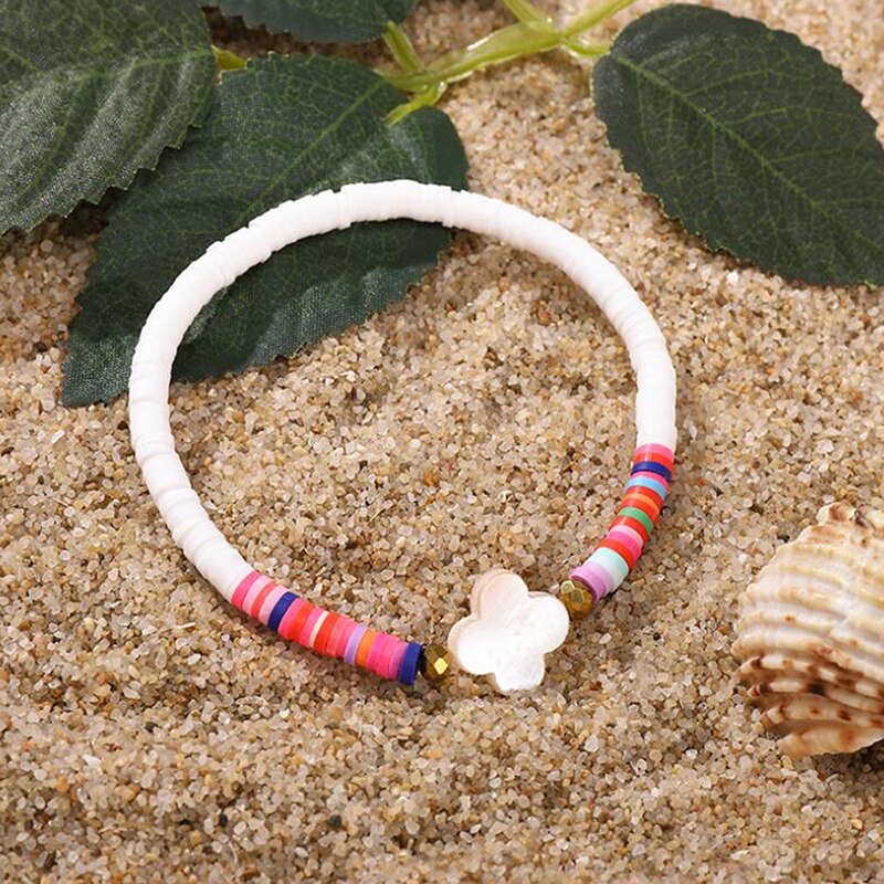 Afrikanske perle perle halskæde kvinder mænd boheme farverig ler heishi choker halskæder boho handamde smykker