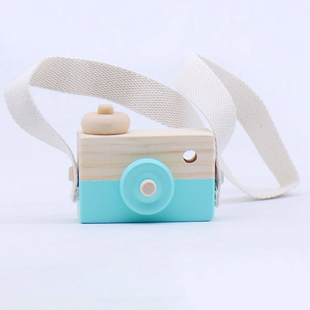 Accesorios de fotografía nórdicos bonitos, juguetes colgantes para cámara de madera, artículos de decoración para niños, accesorios de decoración para fotografía del hogar a la: Green