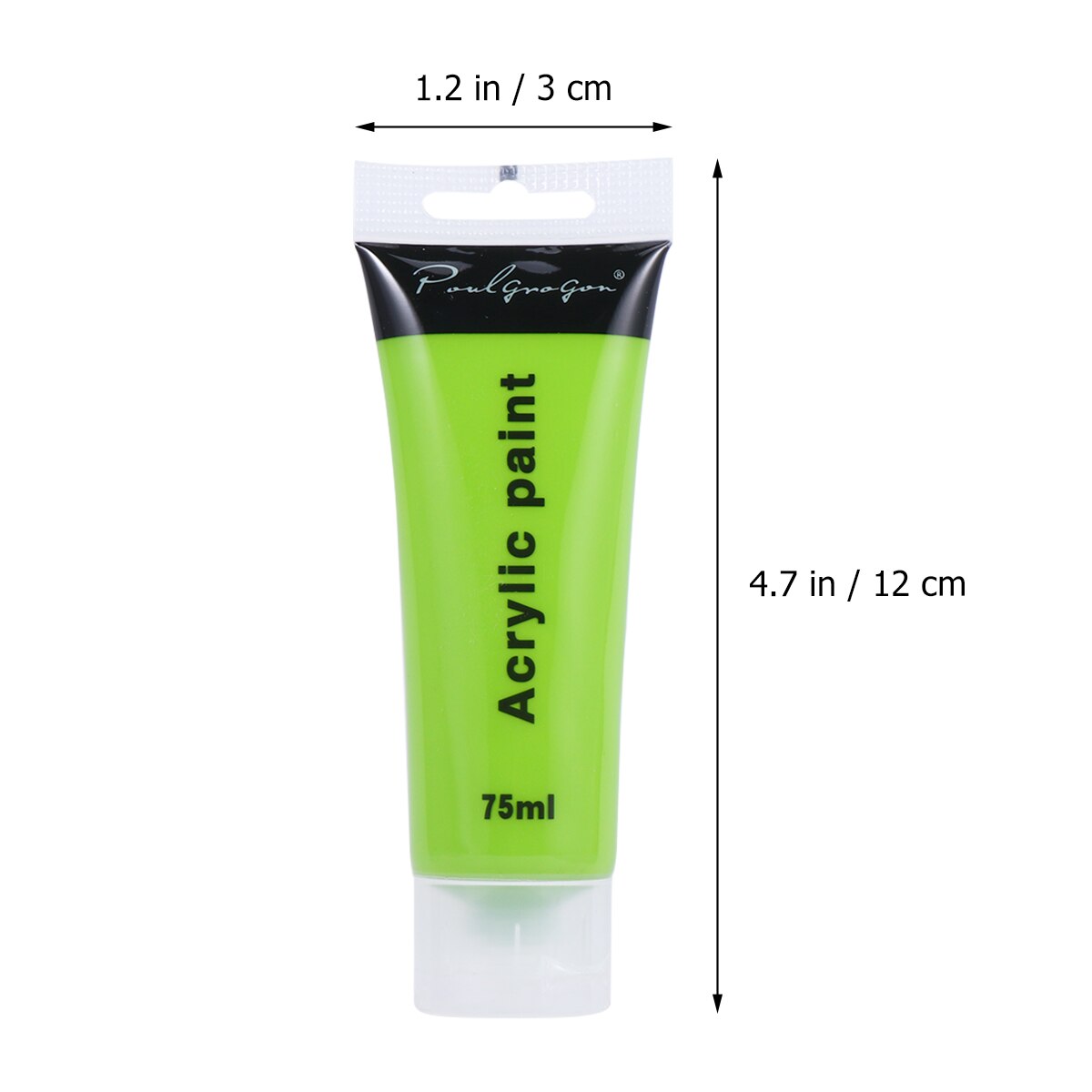 75ml 12 farver malet graffiti maling akryl maling sæt håndmalet pigment kit vægmaling pigment sæt fine art maling