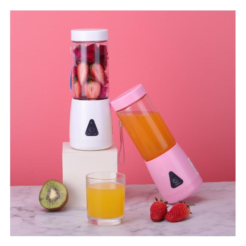 Elektrische Juicer Mini Usb Oplaadbare Juicer Cup Draagbare Huishoudelijke Fruit Mengen Juicer Glazen Lichaam