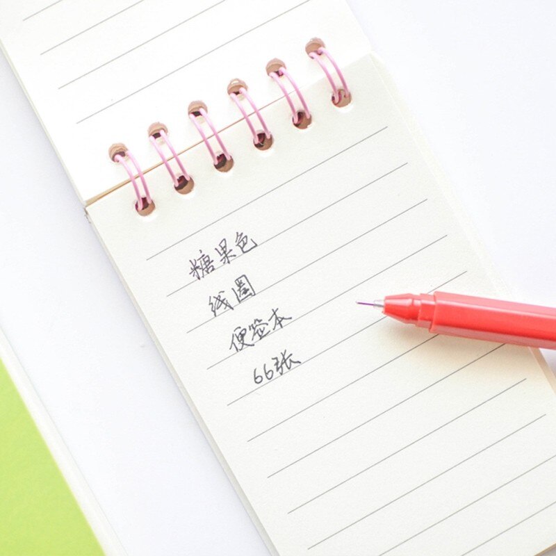 Cute Notepad Kawaii Stationery Planner Coil Notebook Office Student Cute Supplies Novelty Notebook Notebooks U3L4