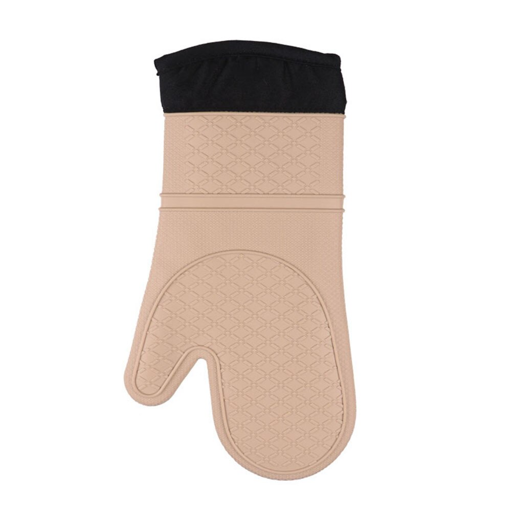 1Pc Non Slip Heat Insulated Thick Cotton Glove Mitten Pot Pad Mat Baking Tool