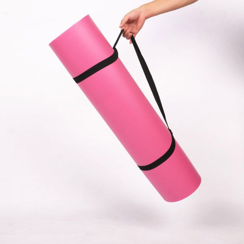 Yoga En Pilates Oefening Gym Mat 10Mm Nbr Foam Met Carry Strap Perfect Voor Yoga Gymnastiek Pilates Stretching Ab werk