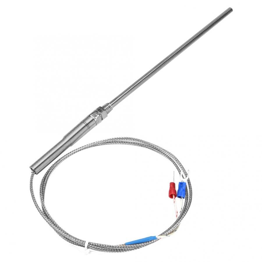 M8 Thread Type K Thermocouple 150mm Probe Temperature Sensor Wire Temperature Sensor: 1m