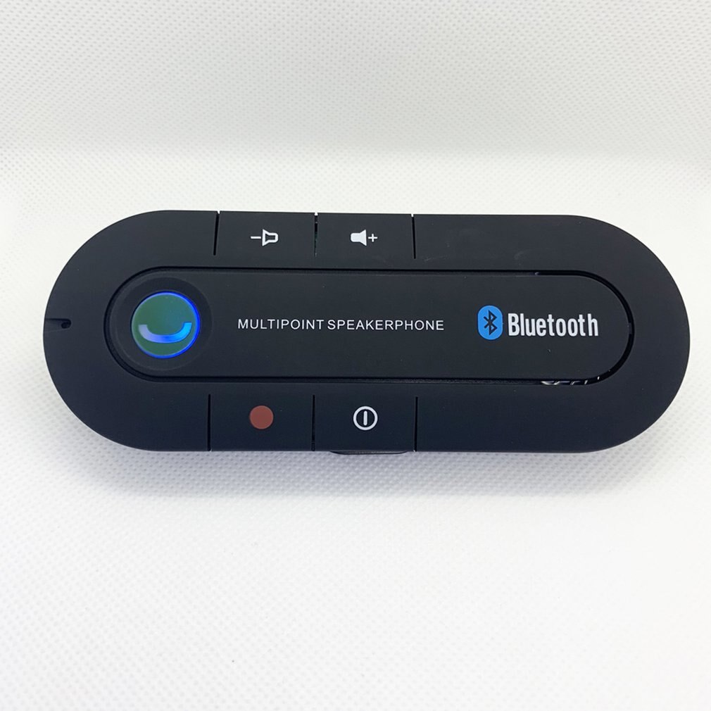 USB Bluetooth Kit Vivavoce Per Auto Altoparlante Senza Fili del Bluetooth Del Telefono MP3 Giocatore di Musica Visiera di Sun Clip Vivavoce Caricatore no aux